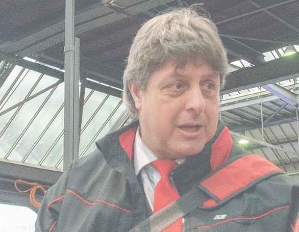 Ruedi Baumann, Zugchef SBB